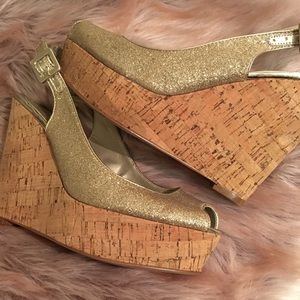 Guess Cork wedges